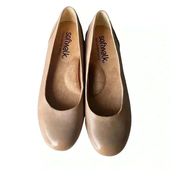SOFTWALK •WOMEN’S TAUPE ROUND TOE FLATS•SIZE 8•NEW NO BOX - Picture 11 of 11